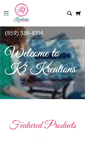 Mobile Screenshot of k3kreations.com